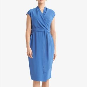 M.M. Lafleur The Hailey Dress Soft Wave Size 16 Freshly Drycleaned, Worn Once!